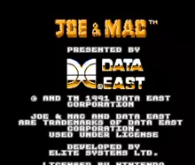 Image n° 11 - titles : Joe & Mac - Caveman Ninja